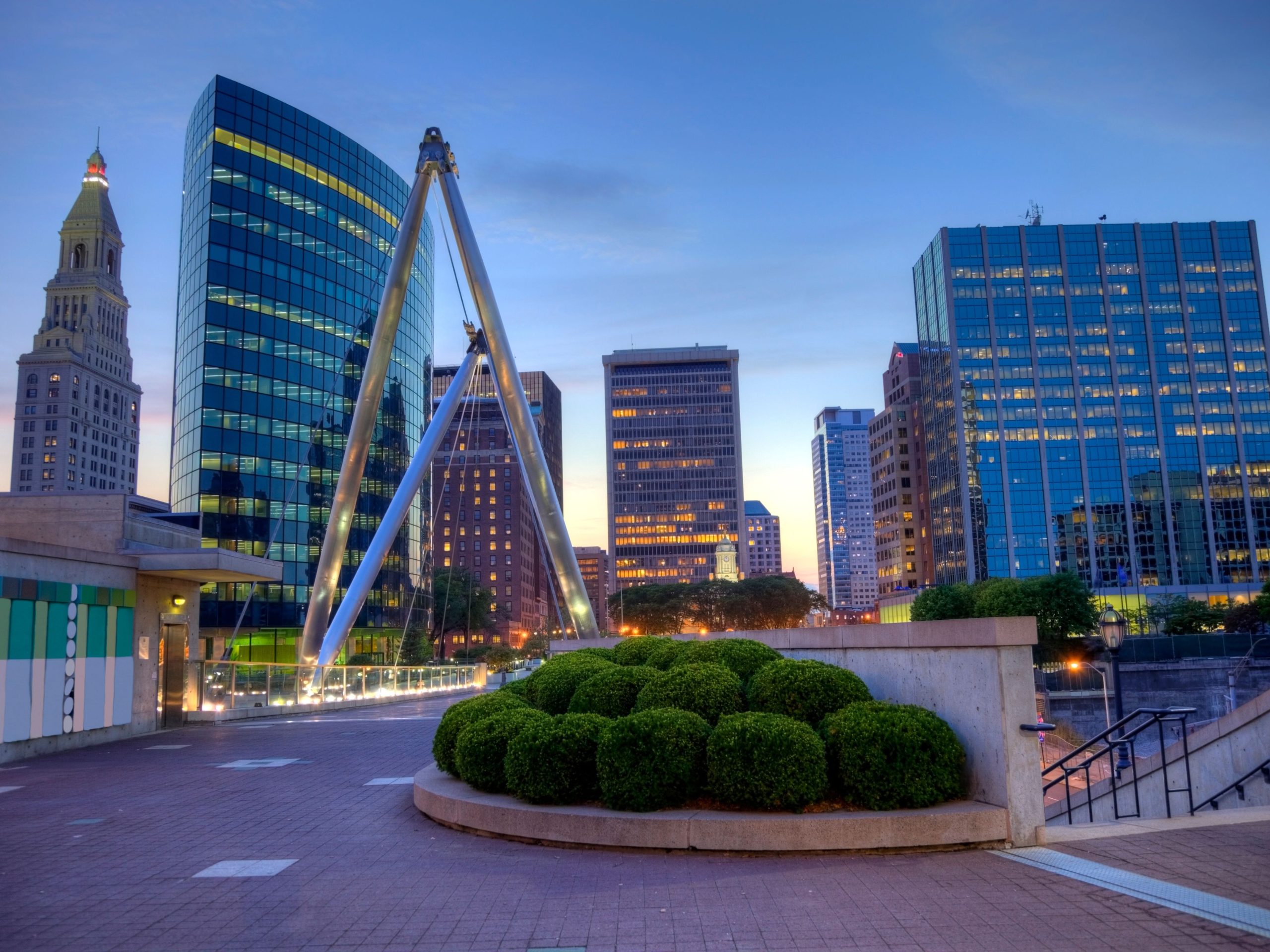 Downtown Hartford Connecticut